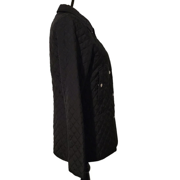 MICHAEL Michael Kors BLACK DIAMOND Quilted Lightweight Jacket SIZE SMALL - Picture 4 of 6